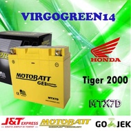 ((YUHH)ORDER!!)) Aki Motor Honda Tiger 2000 Motobatt MTX7D aki kering