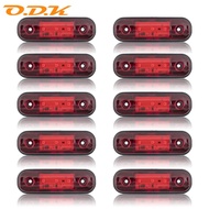 4x/6x/8x/10x LED Side Marker 12V 24V Waterproof Car Accessories LED Marker Lamp Trailer Light Rear S