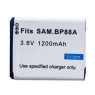 Suitable for Samsung BP88A BP-88A DV200 DV300 DV300F digital camera battery charger