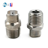 Industrial Clean Wash Nozzle, Road Sweeper Spray, High Pressure, HU, HVV, CC Jet, Flat Fan, 0, 15, 2