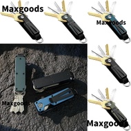 MAXGOODS Key Organizer, Holds 2-6 Keys Modern Keys Fob with Clip,  Metal Multi-function with Screwdr