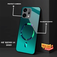 Oppo Reno 14 5G 2025 Glass Case hp For Oppo Reno 14 5G 2025 Casing hp For Oppo Reno 14 5G 2025 Softc