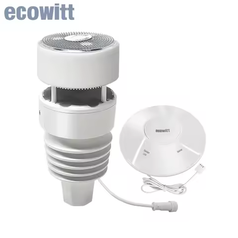 Ecowitt GW2001 Wittboy Weather Station, Includes GW2000 IoT Wi-Fi Gateway and WS90 7-in-1 Outdoor So