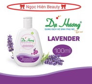 (Combo 4 Lọ) Dung dịch vệ sinh phụ nữ DẠ HƯƠNG 100ml Hương Lavender