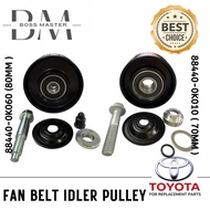 TOYOTA HILUX VIGO KUN25 FAN BELT IDLER PULLY 88440-0K010 ( 70mm ) / 88440-0K060 ( 80mm )