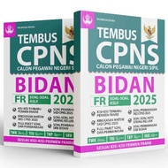 CPNS Test Book - Translucent CPNS MIDWIFE TEST 2026