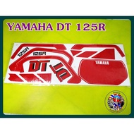 Sticker-Yamaha Enduro125 DT125R DT125 Set RED