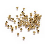 Beebeecraft 200pcs style Spacer Beads Antique Golden color Lead Free & Nickel Free & Cadmium Free Si