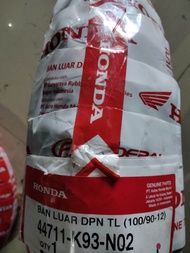 BAN DEPAN / BELAKANG SCOOPY New RING 12 HONDA FEDERAL TUBLES 100-110/90- 12