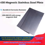 430 Magnetic Stainless Steel Plate, Laser Cutting Punching Metal Sheet, 10CR17 420J1/J2 Stainless St