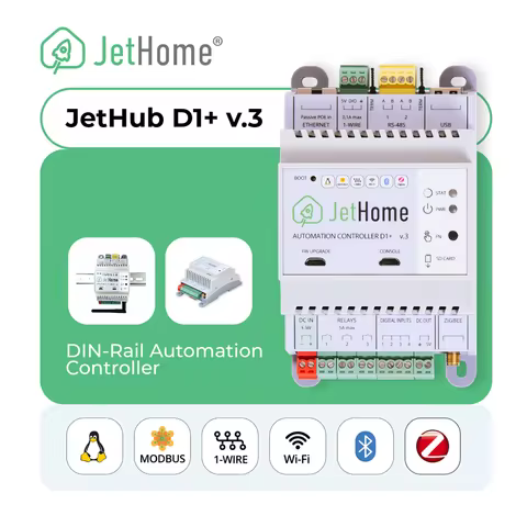 2026 Hot Sale JetHome D1+ V.3 JetHub Upgraded Version Energy-Saving Home Automation Central Control 