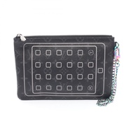 【二手】路易威登LOUIS VUITTON手拿包LOUIS VUITTON × fragment design iPad 保護套 M64449 PVC 塗層帆布 Fragment 聯名款 iPad 保