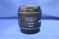 SOLD）新淨 Canon 28mm F1.8 IS USM 防震版本 輕巧鏡頭 全幅鏡 28mm人眼視覺 易上手 街拍 旅行一流 5D 6D R5 R6 R8 RP