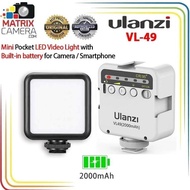 Ulanzi Vl-49 Vl 49 Mini Led Video Light For Cameras, Smartphones