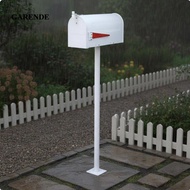 Garende Classic Outdoor Mail Box Large Lockable Letterbox Secure Parcel Post Box for Home or Farmhou