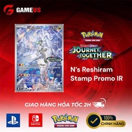 [Genuine] Pokemon TCG: Scarlet & Violet Journey Together Pack Booster N’s Reshiram Stamp Promo IR
