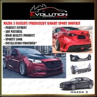 [HOT SELLING] MAZDA 3 FAECELIFT/PREFACELIFT KNIGHT SPORT BODYKIT | MAZDA 3 BODYKIT