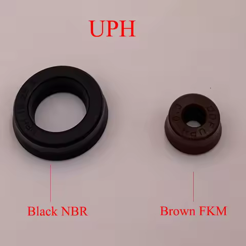 UPH 90*100*12 90x100x12 320*350*22 320x350x22 Brown FKM FPM Rubber Dustproof Groove U Lip Hydraulic 