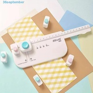 SEPTEMBER Separator Page Creation Board, Manual Foldable Loose Leaf Separator Label, Office Statione