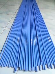 Biru => BAHAN CUSTOM JORAN BLANK FIBER SOLID KAKU PANJANG 200 CM WARNA BIRU MUDA