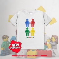 Otsky X My Universe Kids T-Shirt Ft Rob*ox White X YK003 Cotton 30s (J8)