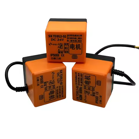 AC220V DC24V DC12V Motorized Ball Valve Motors 3-Wire 2 Control Electric Ball Valves Actuator