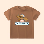 Octonauts Cartoon Children's T-shirt Tops for Boys Girls Unisex Custom Name OCT-03B
