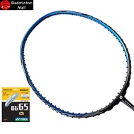 Apacs Commander 20 Blue Blk【Install with String】Yonex BG65 (Original) Badminton Racket (1pcs)