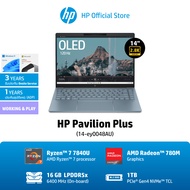 HP Pavilion Plus 14-ey0048AU/ 14" 2.8K OLED/ Audio B&amp;O/ Ryzen7-7840U/ 16GB/ 1TB/ MS H&amp;S 2021/ Win11 Home/ 3Yrs onsite
