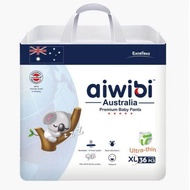 Aiwibi Baby Premium Natural Diapers Pants XL 36pcs (Exp: 2027)