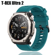 For Amazfit T-REX Ultra 2 Smart watch Strap Silicone Soft Sports Band outdoor Wristband