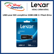 USB Lexar S80 JumpDrive 32GB USB 3.1 Flash Drive LJDS080032G-BNBNG - Hàng Chính Hãng