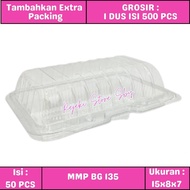 (50 Pcs) Mika Bolu Roll | Mmp BG 135 | 15x8x7 | Mika Clear Cake