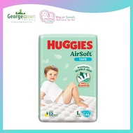 HUGGIES AIR SOFT DIAPERS L 44S