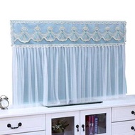 55-inch LCD TV set TV curtain lace cover towel