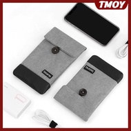 TMOY Travel Charger Mobile Phone Organizer Pouch Portable Source Electronics Earphone  Data Cable Ac