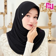 NUH MOTHER OF PEARL-Ready-To-Wear Cover Tudung Sarung Instant Tudung Sarung Cotton Tudung Sarung Jas