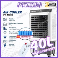 SUKINBO 80L/60L/40L/ 20L Air Cooler Cooler Fan Portable Air Conditioner Cooling Fan Aircond (Free Ic