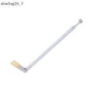 Dn 1 Pc 37cm 5 Parts Stainless Steel Telescopic AM FM Radio Universal Antenna