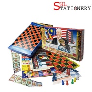 2 in 1The Billionaire Jutaria Game / Dam Draughts Malaysian Classic Board Game 亿万富翁