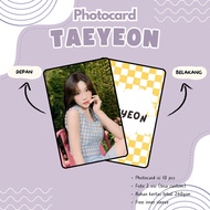 (10 PCS) TAEYEON PHOTOCARD