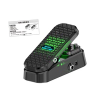 Lacooppia Wah และแป้นเหยียบเสียง Wah อุปกรณ์เล่นกีตาร์ไฟฟ้าน้ำหนักเบากันลื่นแป้นเหยียบเสียงมืออาชีพ