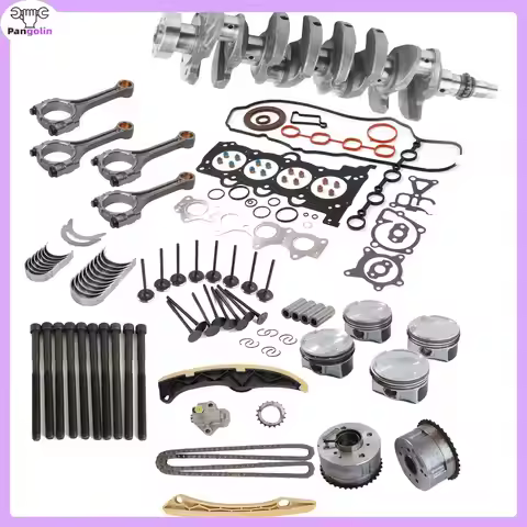 1set G4FJ Engine Rebuild Overhaul Parts Connecting Rod Pistons Rings For 2011-2019 Hyundai Kia G4FJ 