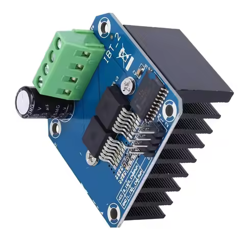 BTS7960 Motor Drive Module 5.5V to 27V Dual H-bridge BTS7960 43A 43 A High Power Electric Component 