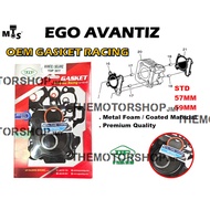 👍UP Avantiz / Solariz 59mm/57mm/Standard/Std Gasket Topset EGO AVANTIZ Head FRCM Copper Tembaga BESI