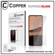 Vivo Y20s - COPPER TEMPERED GLASS FULL CLEAR