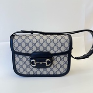#經典不敗 Gucci 古馳 1955 馬鞍包 單肩 斜挎包 黑色25*18*8
