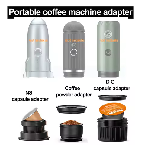 ICafilas portable coffee machine adapter powder/nespresso/Dolce Gusto adapter only with ME2218/ME260
