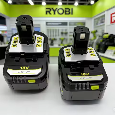 NEW Ryobi 18V One+ Lithium Ion Power Tool Battery P104 P107 RB18L50 RB18L20 P108 High-capacity Recha