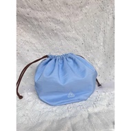 [Super Economical] ce Home Blue Cloud Storage Bag Plaid Cloud Bag Cosmetic Bag Beige Cloud Bag Draws